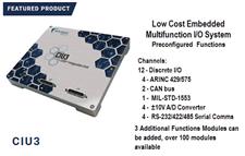 CIU3 Low Cost Embedded MultiFunction I/O with ARM processor